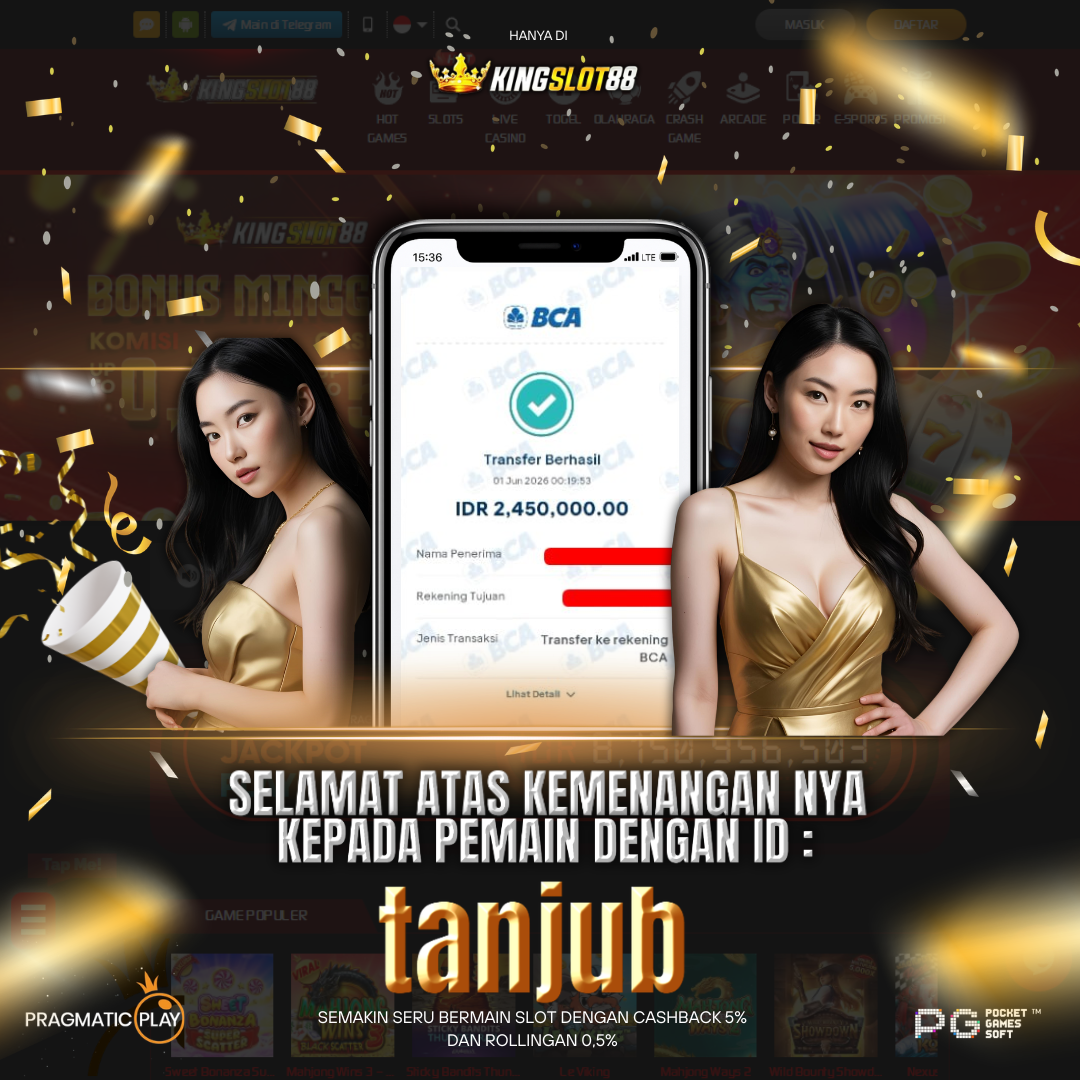 SELAMAT ATAS KEMENANGANNYA UNTUK ID :tanjub